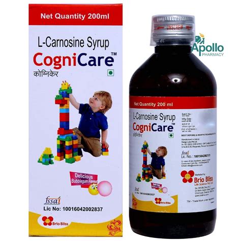 Cognicare Syrup 200 Ml Price Uses Side Effects Composition Apollo