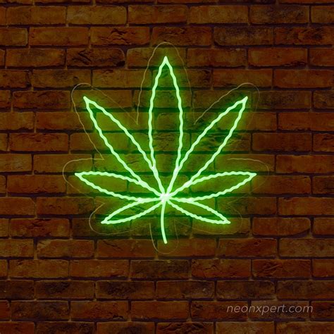 Weed Leaf Led Neon Sign – NeonXpert