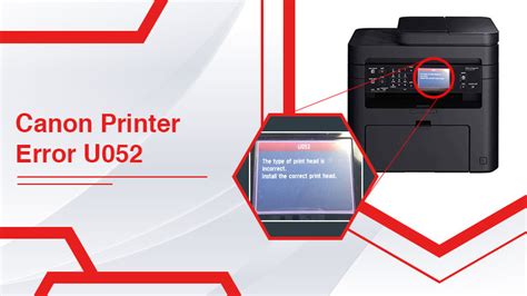 Step By Step Guide To Resolve Canon Printer Error U052