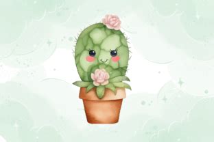 Cute Cactus PNG Sublimation Graphic By Artistry Alley Creative Fabrica