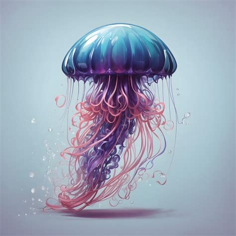 Premium Photo Portuguese Man O War Illustration Ai Generative