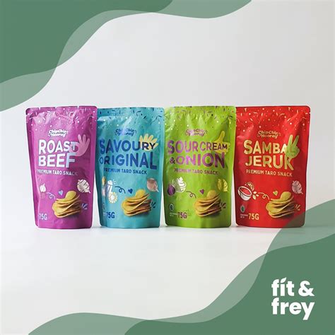 Jual Chip Chip Hooray G Premium Taro Snack Keripik Talas Cemilan