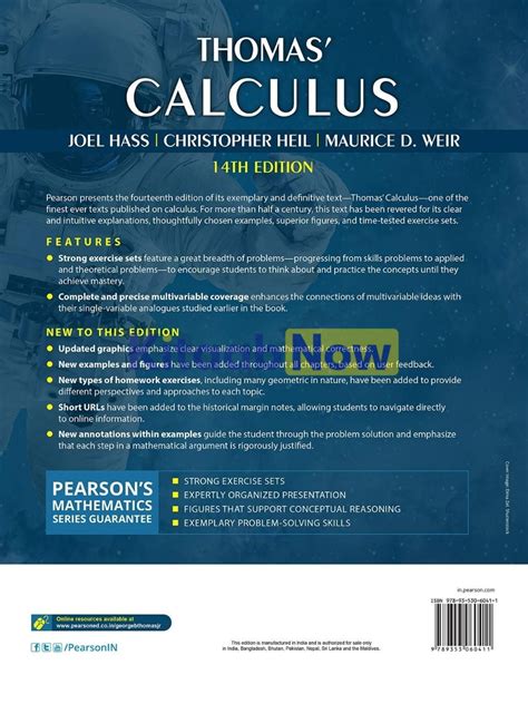 Thomas Calculus 14th Edition KitaabNow