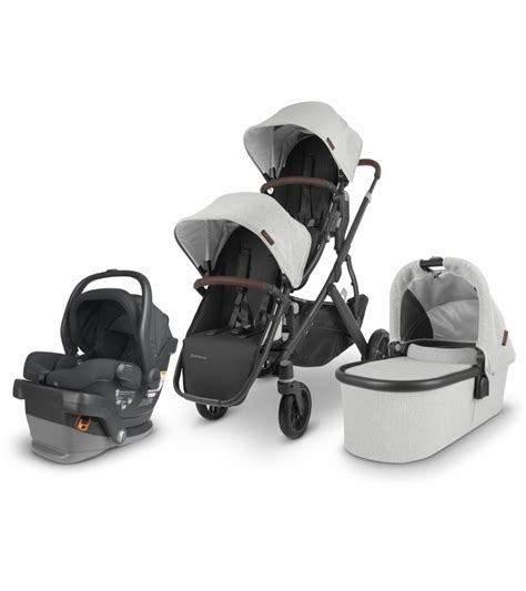 Uppababy Vista V Double Stroller Mesa V Travel System Bundle