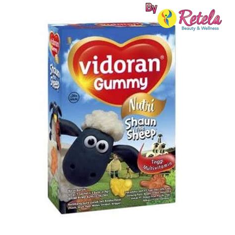 Jual Vidoran Gummy Multivitamin Gr Shopee Indonesia