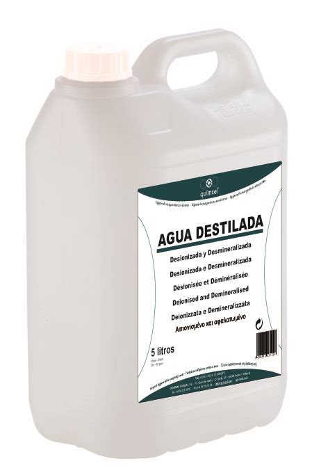 Agua Destilada 5l Fernandez Lijo