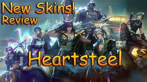 New Skins Heartsteel Skin Review League Of Legends YouTube