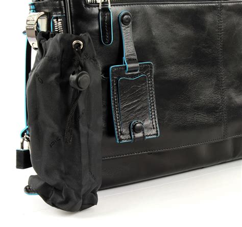 PIQUADRO briefcase Blue Square Nero | Buy bags, purses & accessories ...