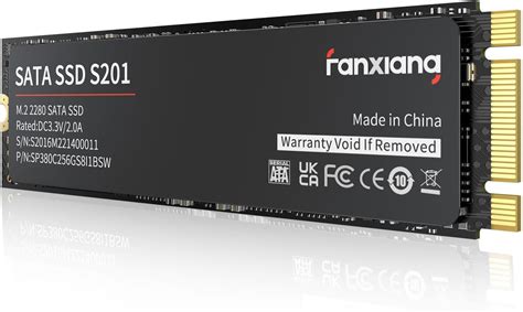 Fanxiang S201 1To SSD M 2 SATA SSD Disque Interne Cache SLC3D NAND M