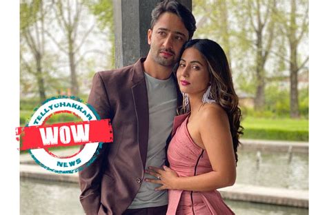 Wow Check Out Shaheer Sheikh S Impression On Hina Khan As A Co Actor