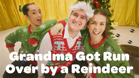 Grandma Got Runover By A Reindeer 🦌 Christmas Dance With Easy Choreography 🎵🎄 Youtube