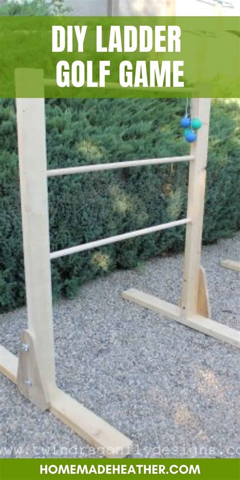 The Best DIY Ladder Golf Game Homemade Heather