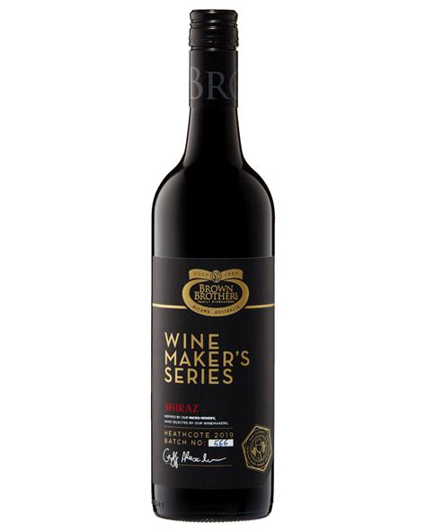 Buy Brown Brothers Winemakers Series Shiraz Online Low Prices From