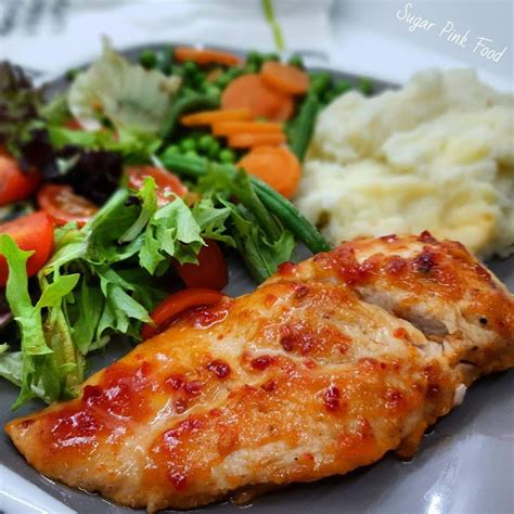 Sweet Chilli Chicken Breasts And Garlic Mash Recipe Slimming Sugar