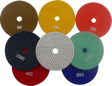 Konfor Inch Step Wet Diamond Polishing Pads For Stone Concrete