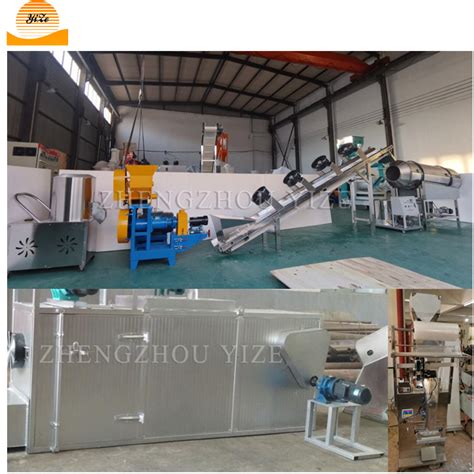 Snack Bar Twin Screw Extruder Prices Puffed Corn Chips Puffing Machine