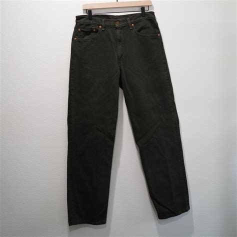 555 Levis Dark Green Made In Usa Gem