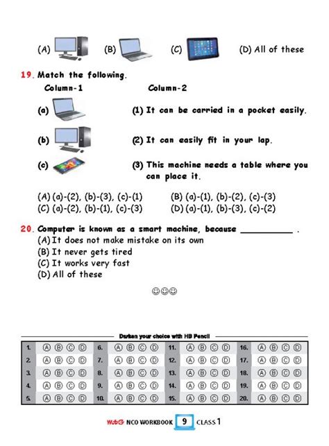 International Computer Science Olympiad Icso Workbook For Class 1