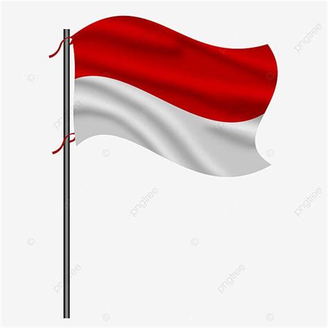 Bendera Indonesia Berkibar White Transparent, Bendera Indonesia ...