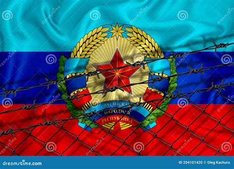 Lnr Flag Development, Fence Mesh and Barbed Wire. Emigrants Isolation ...