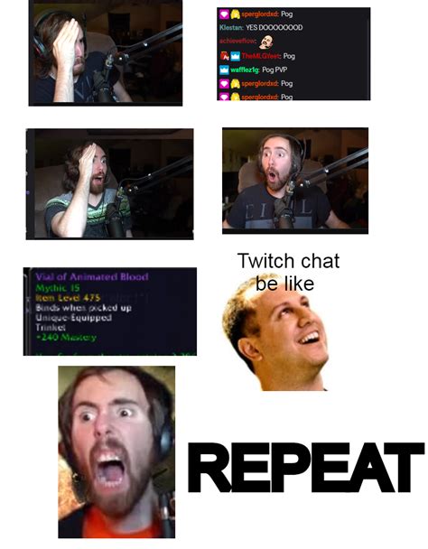 Opening boxes be like (my first attempt at a meme) : r/Asmongold