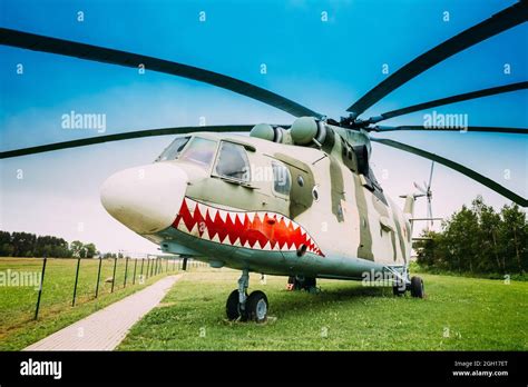 Russian Soviet multi-purpose transport helicopter Stock Photo - Alamy