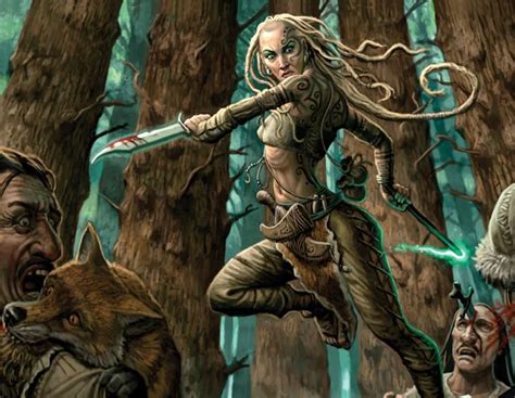 Ever Watchful And Vigilant The Wood Elves Guard Athel Loren