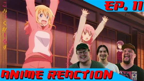 Wiggle Wiggle Wiggle Anime Reaction Comic Girls Ep 11 Youtube