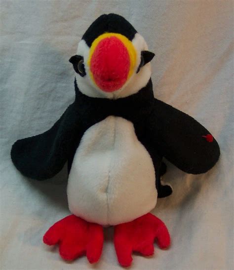 Ty Beanie Baby Puffer The Puffin Bird 5 Bean Bag Stuffed Animal Toy