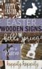 Easter Wooden Signs For Today S Creative Ideas