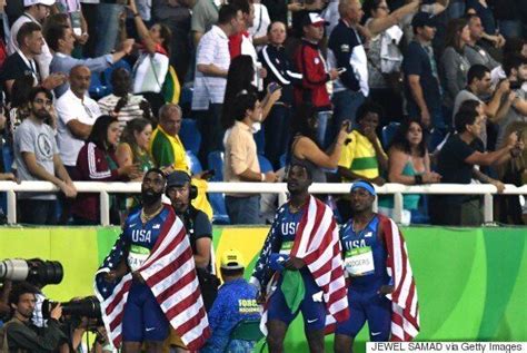 Us Relay Team Disqualified Heart Breaking Reactions Show Entire