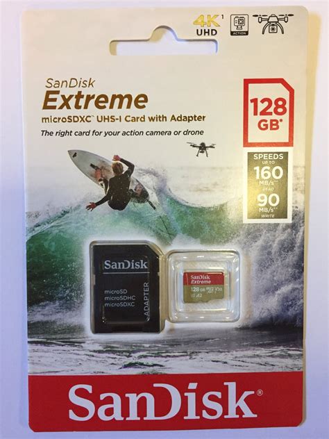 Minneskort 128 GB Micro SDXC Sandisk Ex 413157246 ᐈ Paradisc på Tradera