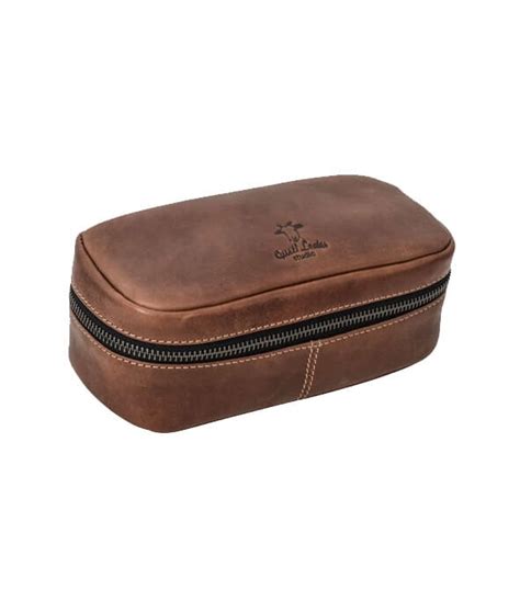 Trousse De Toilette Homme Cuir Marron Gusti Cuir Man Itself