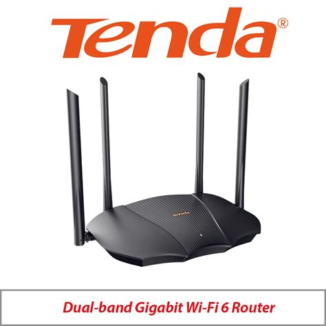 TENDA DUAL BAND GIGABIT WI FI 6 ROUTER TX9 PRO Doris CCTV