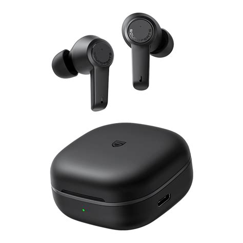 True Wireless หูฟังไร้สาย Soundpeats T3 Black