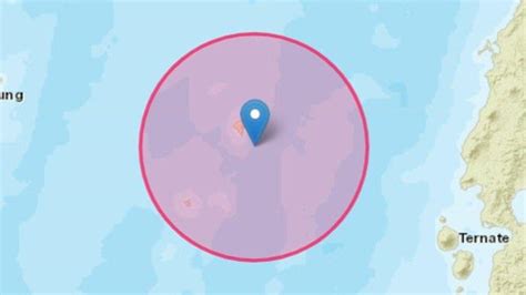 Gempa M 4 6 Guncang Ternate Kamis 25 Mei 2023 Info Terkini BMKG