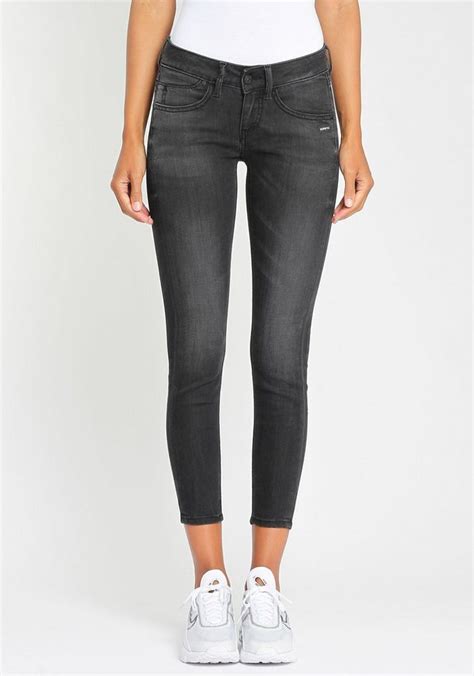 Gang Skinny Fit Jeans Miss Faye Perfekter Sitz Durch Elasthan