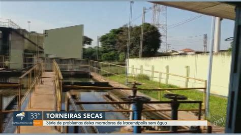 Moradores Relatam Problemas No Abastecimento Em Iracem Polis N O Tem