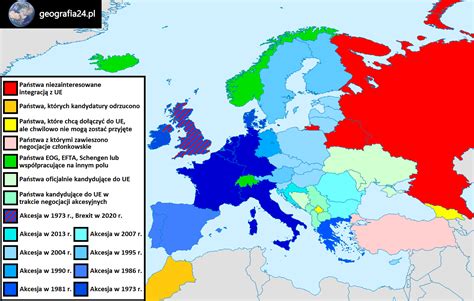 Podzia Polityczny Europy Geografia Pl