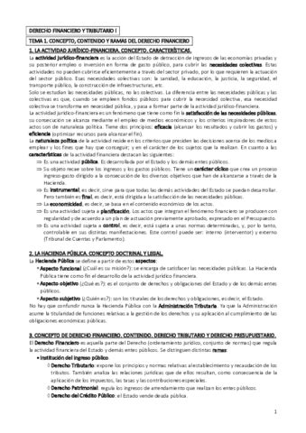 Derecho Financiero Y Tributario I Pdf