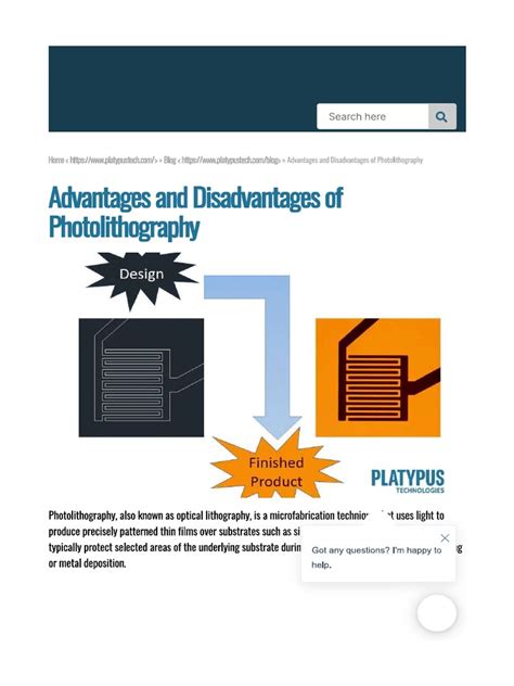 Photolithography | PDF