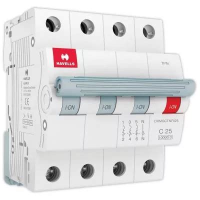 Havells Mcb Triple Pole Neutral Tpn C Curve Wholesale Price Online