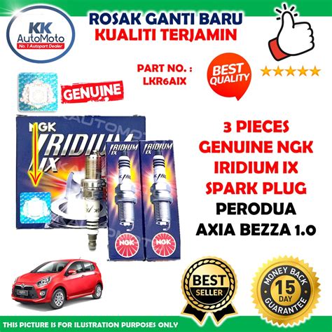 Lkr Aix Perodua Axia G Advance Se Style Bezza Ngk Japan Plug