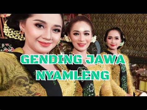 LANGGAM CAMPUR SARI GENDING JAWA YouTube