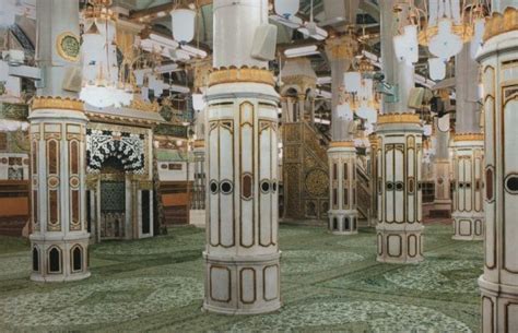 mengenal raudhah taman surga  masjid nabawi hasuna