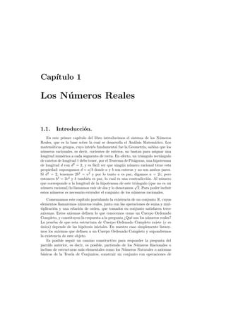 Numeros Reales Pdf