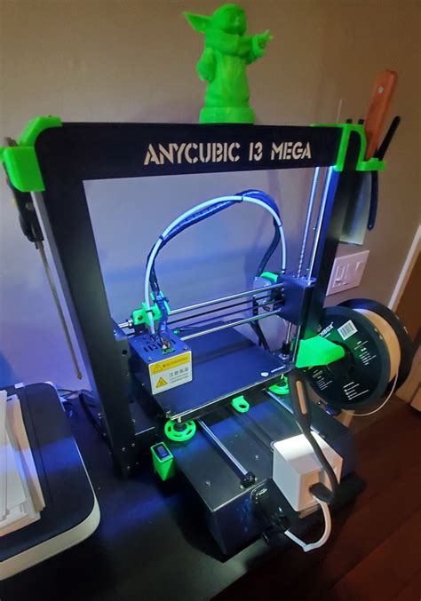 Lights Switch Box With Logo For Anycubic I3 Mega By Zr Download Free