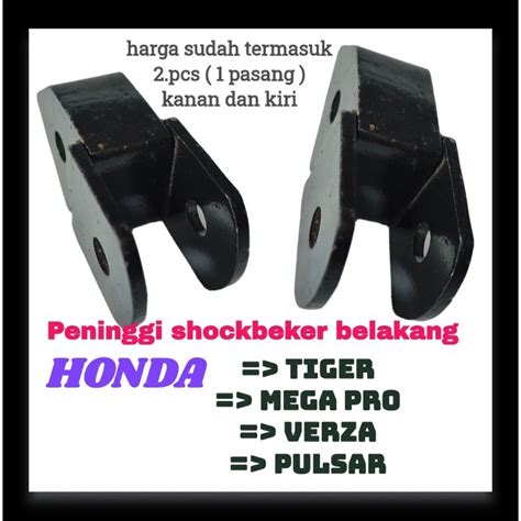 Jual Peninggi Shock Belakang Honda Tiger Megapro Verza Dan Bajaj Pulsar