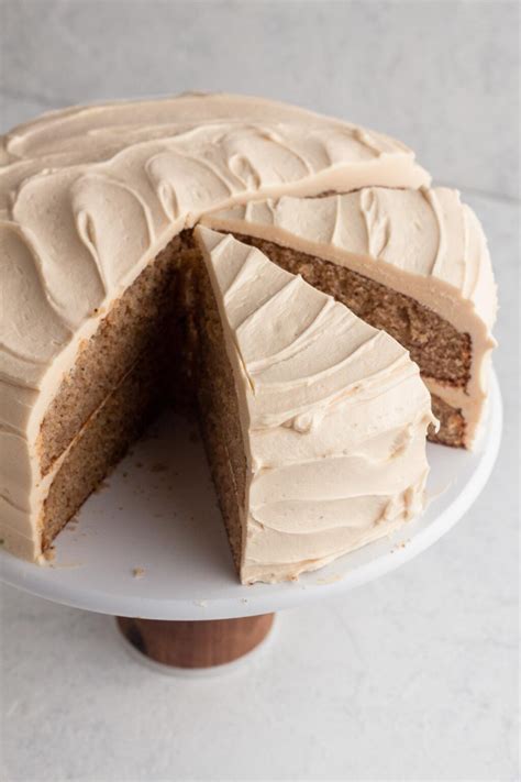 Spice Cake With Salted Caramel Buttercream Frosting Always Eat Dessert