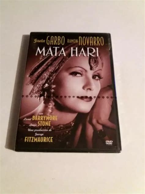 DVD MATA HARI Como Nuevo Greta Garbo Ramon Novarro Lionel Barrymore